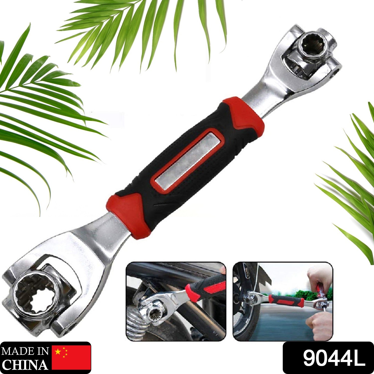 9044l 48 in 1 wrench Swivel Head Multi Tool Spanner Tools Socket Works with Spline Bolts Multi function Universal Furniture Car Repair 9044l 48 in 1 wrench Swivel Head Multi Tool Spanner Tools Socket Works with Spline Bolts Multi function Universal Furniture Car Repair